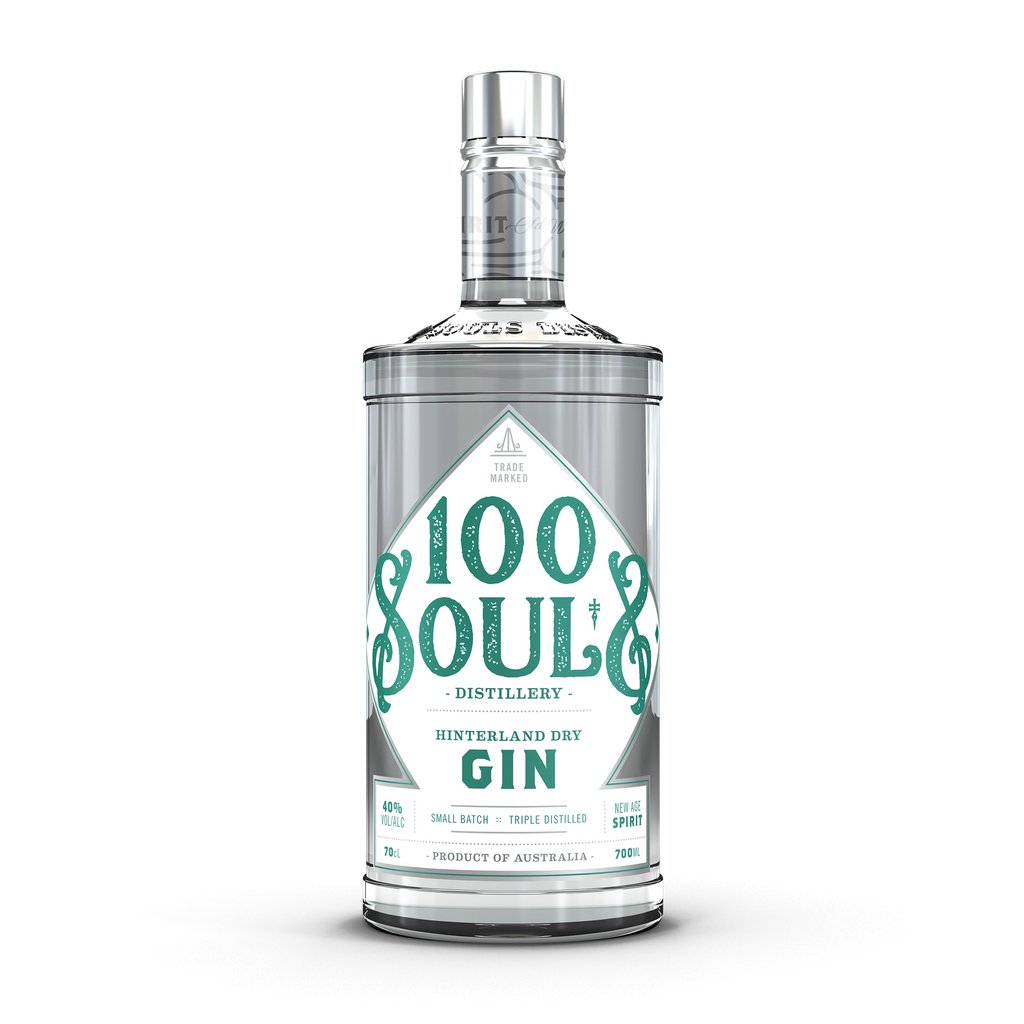 100 Souls Hinterland Gin 700ml. Swifty's Beverages.