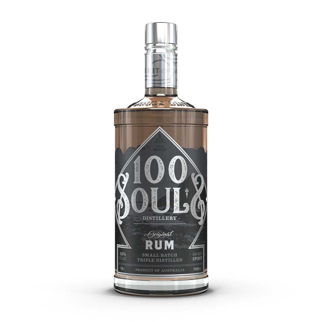 100 Souls Original Dark Rum 700ml. Swifty's Beverages. 